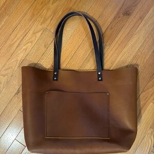 Portland Leather Tote Bag